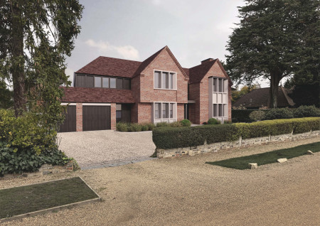 11 Grange Court Road Harpenden Front Elevation